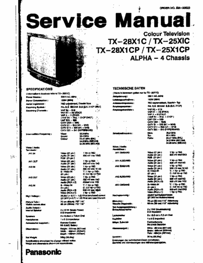 Panasonic 25X1C.pdf  , 